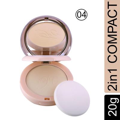 Fashion Colour Nude Makeover 2 In 1 Face Powder, Shade 04 20 gm - Compact Powder