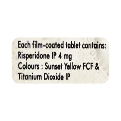 Rispond 4mg Tablet 10'S - Schizophrenia-Aps