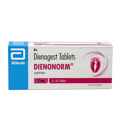 DIENONORM 2mg Tablet 10's - Uterus Conditions-Dut
