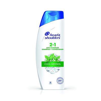 Head & Shoulders 2-in-1 Cool Menthol Anti Dandruff Shampoo + Conditioner for Women & Men 340 gm - Shampoos
