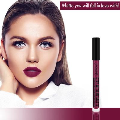Jaquline USA Stay With Me Liquid Lipstick Boss Babe 3 ml - Liquid Lipsticks