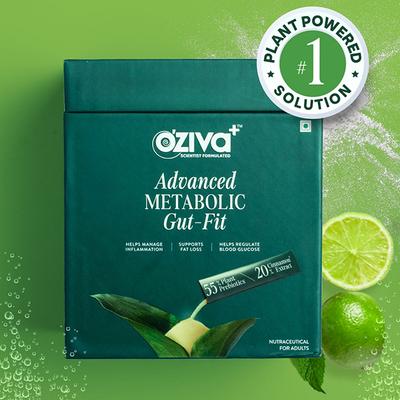 OZiva+ Advanced Metabolic Gut-Fit for Gut & Metabolic Heath 60's - Digestive Health