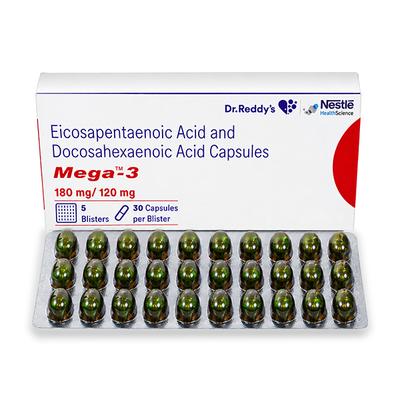 Mega 3 Capsule 30'S - Supplements-Ent
