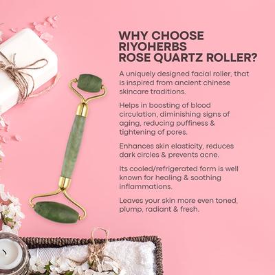 Riyo Herbs Face Roller - Jade 200 gm - Massagers
