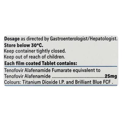 DURATAF 25mg Tablet 30's - Viral infections-Ant