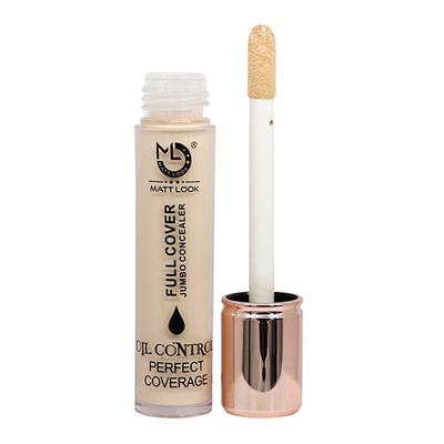 Matt Look Full Cover Jumbo Concealer Oil Control Perfect Coverage, White Ivory 11 ml - Concealer
