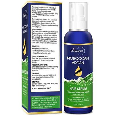 St.Botanica Moroccan Argan Hair Serum 120 ml - Hair Serums