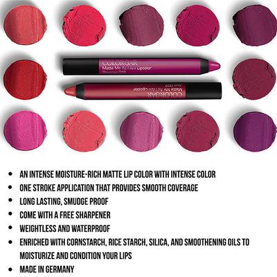 Colorbar Matte Me As I Am Lip Crayon Mtmn014 2.8 Gm - Lip Crayons