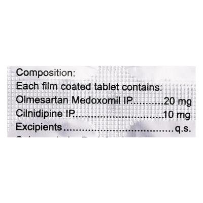 Olmin LN 20mg Tablet 10'S - Hypertension-Ang