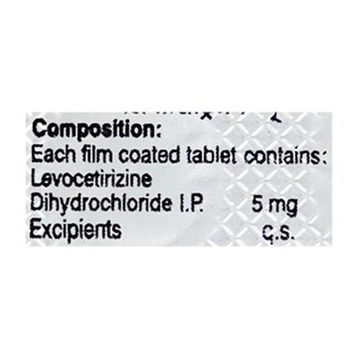 LEVOCETRIZEN 5mg Tablet 10's - Allergies-Ant