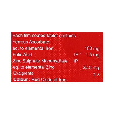 FLEEFER F Tablet 10's - Supplements-Vam