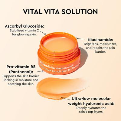 The Face Shop Vitamin Lip Sleeping Mask 14 gm - Lip Mask