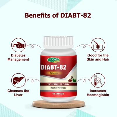 Swadeshi Diabt -82 Tablet 60's - Diabetes Care (Ayush)