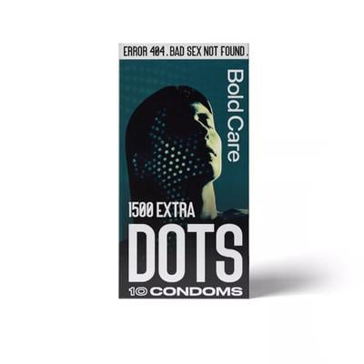 Bold Care 1500 Extra Dots Condoms 10's - Plain/Flavoured Condoms
