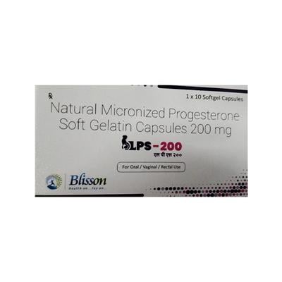 LPS 200 Soft Gelatin Capsule 10's - Hormonal Therapy-Oes