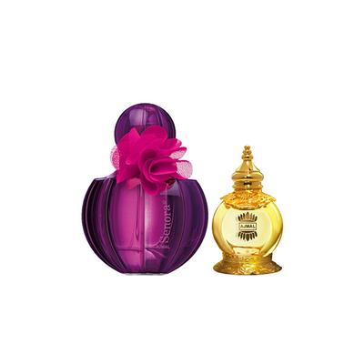 Ajmal Senora EDP Floral Spicy Perfume And Mukhallat AL Wafa Concentrated Perfume Oil Oriental Musky 87 ml - Perfumes (Edt/Edp)