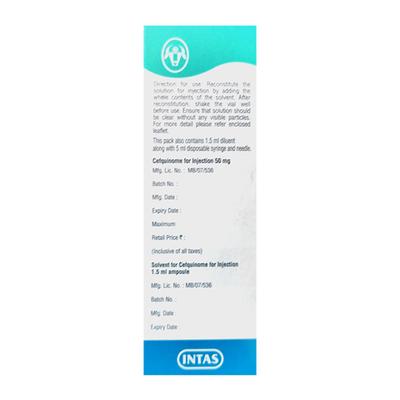 BACTIVON (VET) 50mg Injection 1's - Veterinary-Pharma