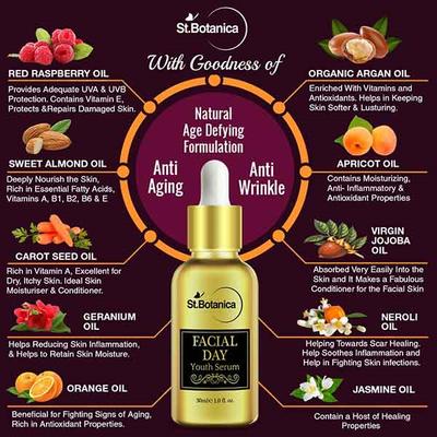 St.Botanica Facial Day Youth Serum 30 ml - Night Cream