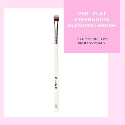 Plume P09 Flat Eyeshadow Blending Brush 1's - Eye Brush