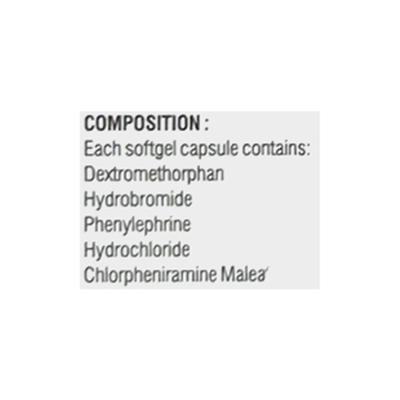 KUFMA RED COUGH RELIEF Softgel Capsule 10's - Cough And Cold-Cou