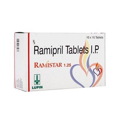 Ramistar 1.25mg Tablet 15'S - Hypertension-ACE