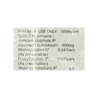 Macmika 500mg Injection 2ml - Bacterial Infections-Ami