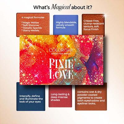 Colorbar Pixie Love Eyeshadow Palette 28 Shades 28 gm - Eye Shadow Palettes