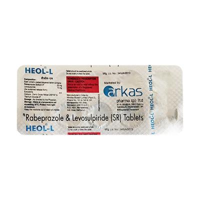HEOL L Tablet 10's - Ulcer/Reflux/Flatulence-Aaa