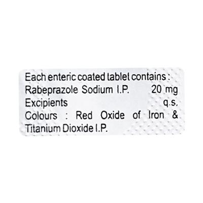 RABEOZ 20mg Tablet 10's - Ulcer/Reflux/Flatulence-Aaa