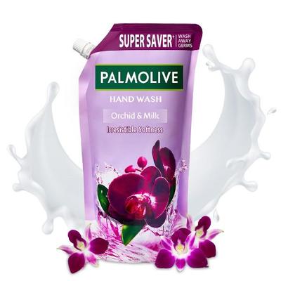 Colgate-Palmolive, Palmolive Naturals Black Orchid & Milk Liquid Hand Wash Refill Pack, Wash Away Germs, Refreshing Fragrance 750 ml - Hand Wash & Soaps