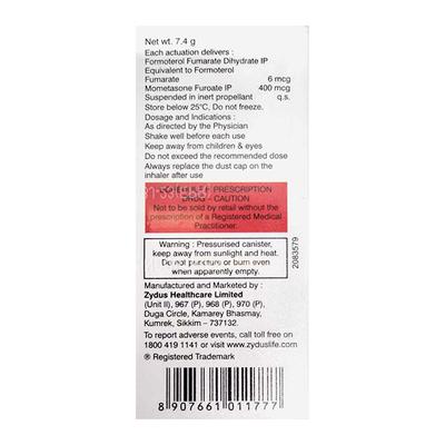FORMOST 400 WITH DOSE COUNTER Inhaler 120md - Asthma/COPD-Ast
