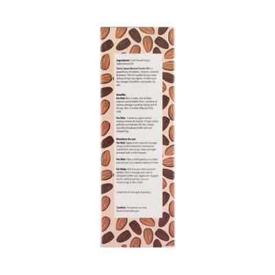 Skivia Sweet Almond Carrier Oil 100 ml - Hair Oils