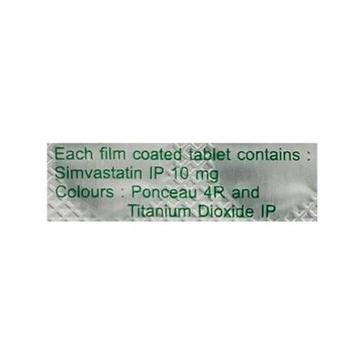 SIMVOFIX 10MG TABLET 10'S - High Cholesterol-Dys