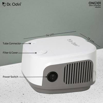 Dr. Odin Piston Nebulizer (ONG101) - Grey 1's - Nebulizers / Vaporizer