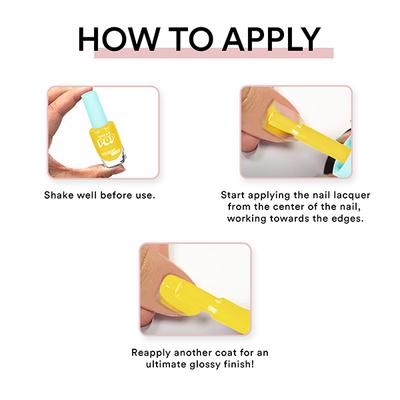 SUGAR POP Nail Lacquer 04 Hello Yellow 10 ml - Nail Polish