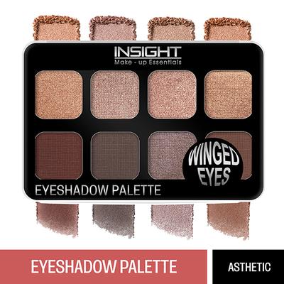Insight Cosmetics Winged Eyes Eyeshadow Palette - Asthetic 19 gm - Eye Shadow Palettes