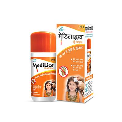 MEDILICE ANTI LICE HAIR Wash 30gm - Scabies-Oth