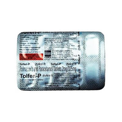TOLFEN P Tablet 10's - Pain relief-Nsa