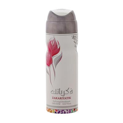 Lattafa Zakaryati Women Imported Long Lasting Perfumed Deodorant Spray 200 ml - Women Deodorants/Roll-Ons