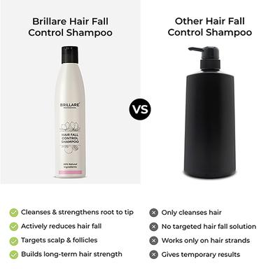 Brillare Hair Fall Control Shampoo Hair Fall 300ml - Shampoos