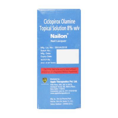 Nailon Nail Lacquer Solution 5ml - Fungal Infections-Taa
