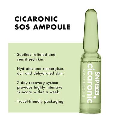 SNP PREP Cicaronic SOS Ampoule 12 ml - Face Serum