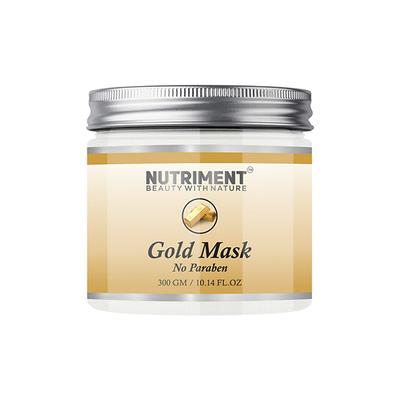 Nutriment Gold Mask All Skin Type 300 gm - Masks & Peels