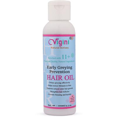 Vigini Early Greying Prevention Hair Oil 100 ml - Hair Oils