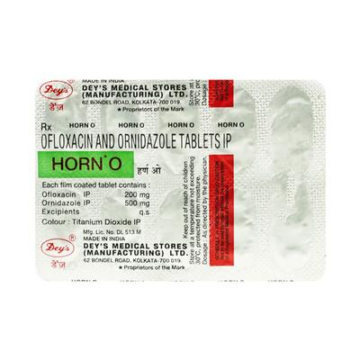 Horn O Tablet 10'S - Bacterial Infections-Qui
