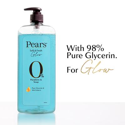 Pears 98% Pure Glycerin Soft and Fresh Glow Body Wash 750 ml - Shower Gels & Body Wash