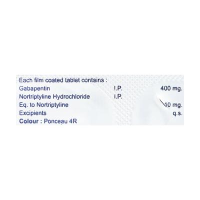 Asmygaba NT Tablet 10'S - Neuropathic Pain-Dru