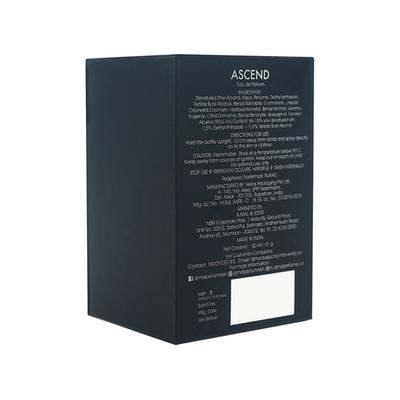 Ajmal ASCEND Eau De Parfum Fougere Perfume Long Lasting Scent Spray Casual Wear Gift For Men 50 ml - Men Perfumes (Edt/Edp)