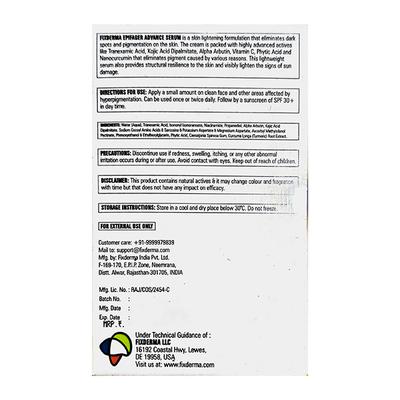 Fixderma Epifager Advance Serum 30 ml - Face Serum