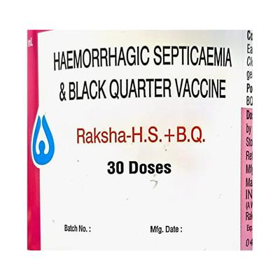 RAKSHA HS + BQ (VET) Vaccine 90ml - Veterinary-Pharma